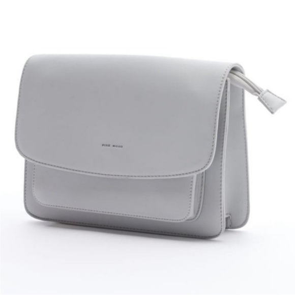 Pixie Mood - Vegan Leather - Zoe Crossbody (Grey) - Picture 5 of 5